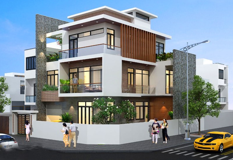Biet Thu 3 Tang 2 Mat Tien (6)