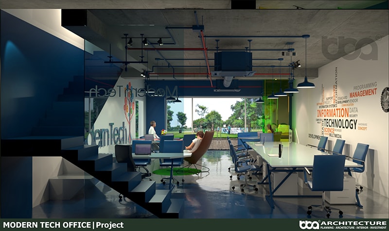 Thiet Ke Van Phong Modern It 11