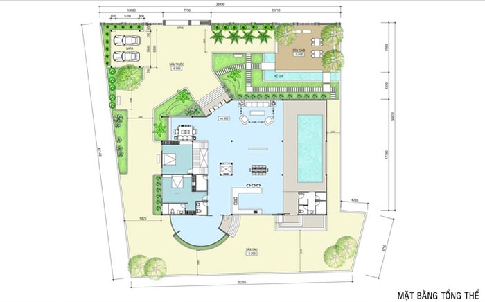 Mau Thiet Ke Biet Thu 1000m2 (6)