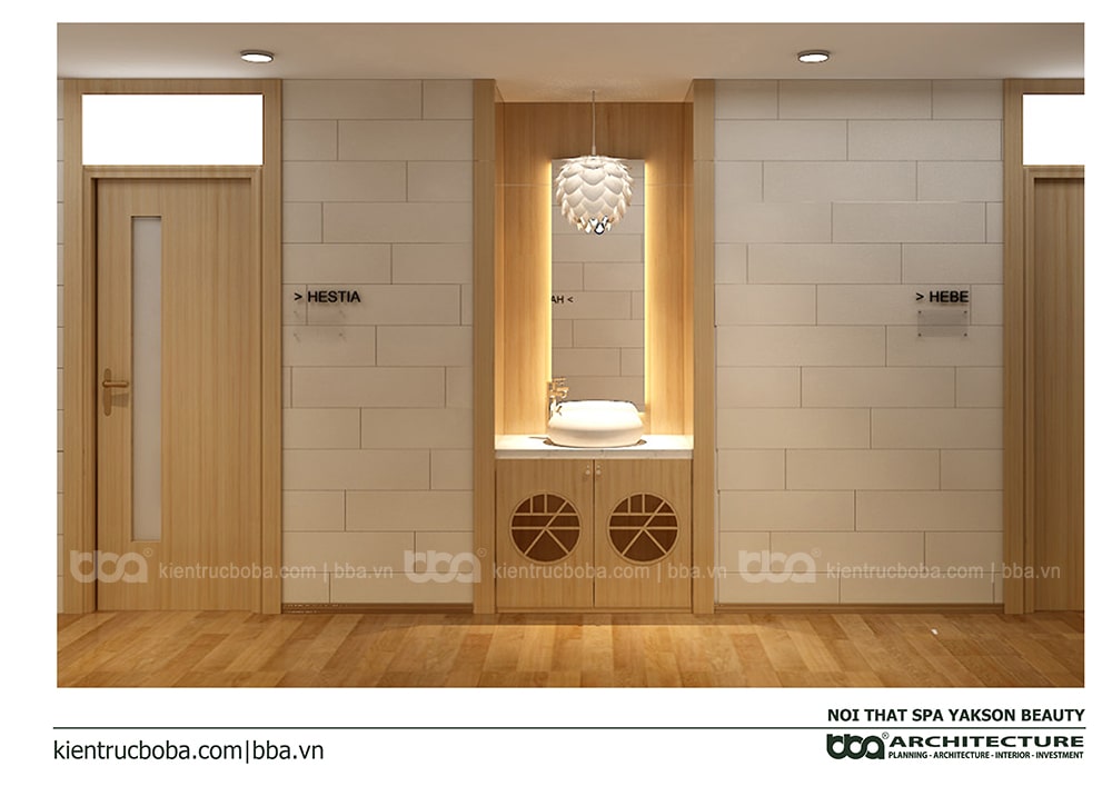 Thiết kế spa Yakson Beauty Nguyễn Thị Minh Khai - Quận 3