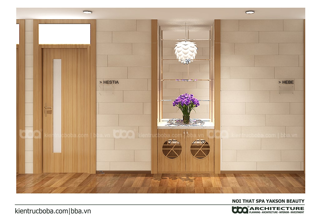 Thiết kế spa Yakson Beauty Nguyễn Thị Minh Khai - Quận 3