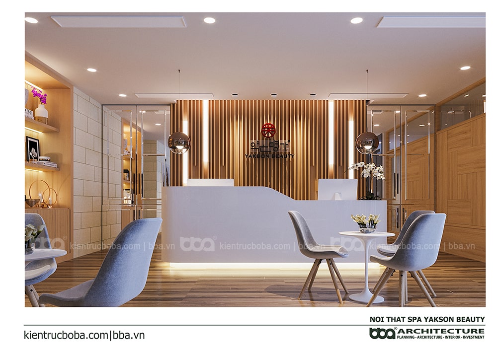 Thiết kế spa Yakson Beauty Nguyễn Thị Minh Khai - Quận 3