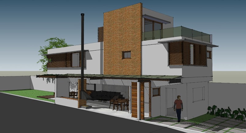 Mau Biet Thu Pho 2 Tang 7x20m 6