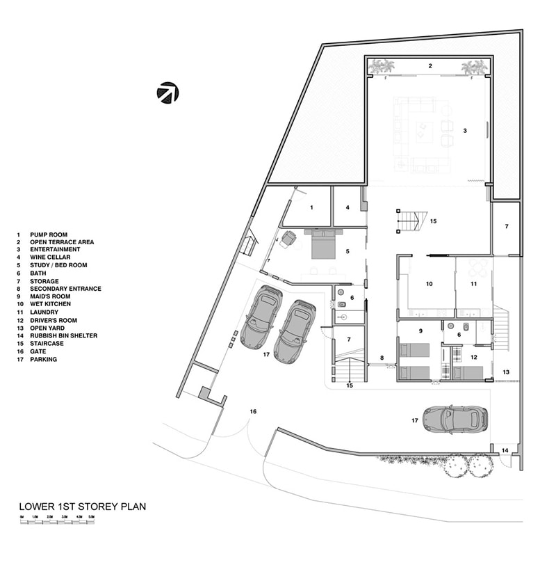 Mau Biet Thu Pho 3 Tang 16x25 300m2 Hien Dai 12