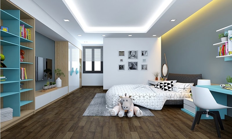 Mau Thiet Ke Nha Vuong 8x8m 9