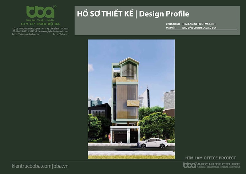 Thiet Ke Nha Pho 4 Tang Hien Dai Ms Linh Him Lam Quan 7 1