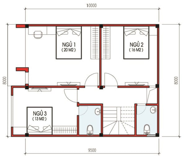 Ban Ve Mau Nha 2 Tang 8x10m 5
