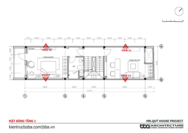 Ban Ve Thiet Ke Noi That Nha 4 Tang 4x16 M2 Mr Quy Tan Phu 3