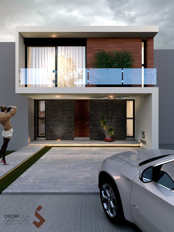 Biệt thự 2 tầng hiện đại