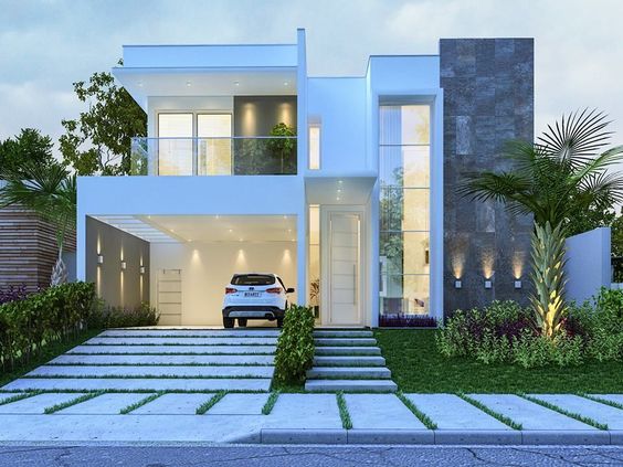 Biệt thự 2 tầng hiện đại
