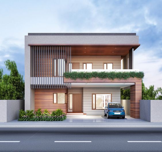Biệt thự 2 tầng hiện đại