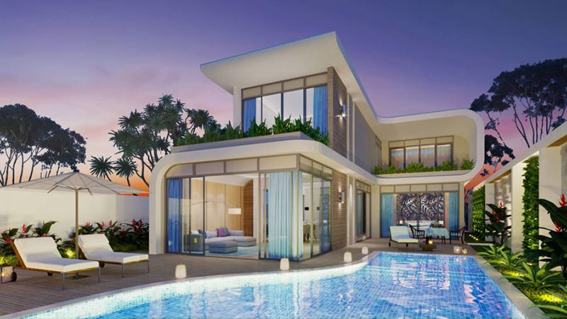 Mẫu biệt thự biển đẹp