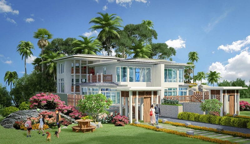 Mẫu biệt thự biển đẹp