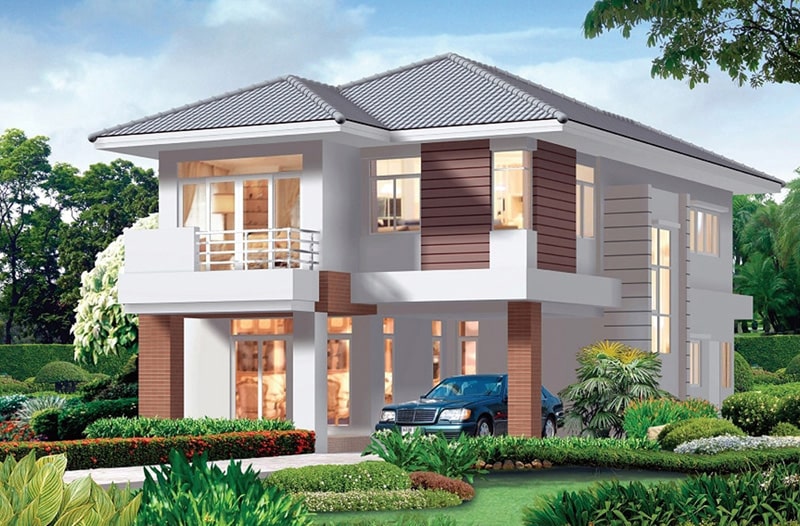 Mẫu biệt thự nhà vườn đẹp