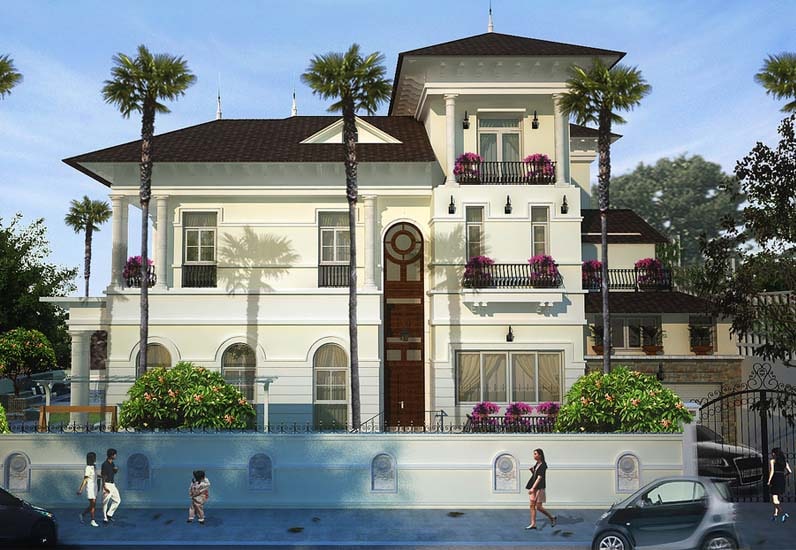 Mẫu biệt thự nhà vườn đẹp
