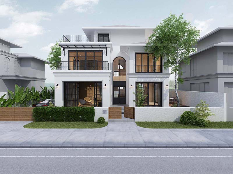 Mẫu biệt thự nhà vườn đẹp