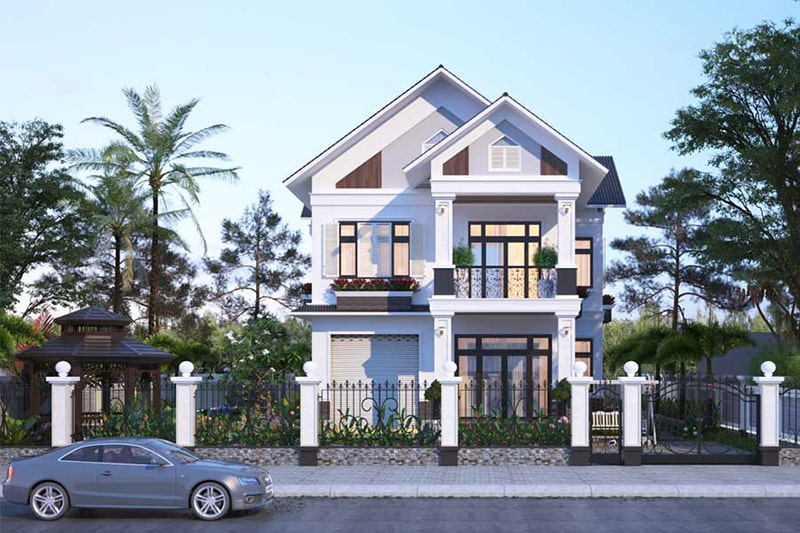 Mẫu biệt thự nhà vườn đẹp