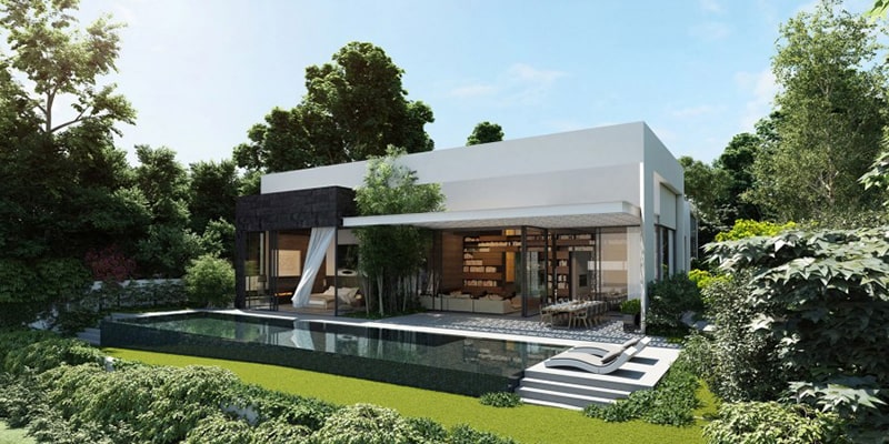 Mẫu biệt thự nhà vườn đẹp