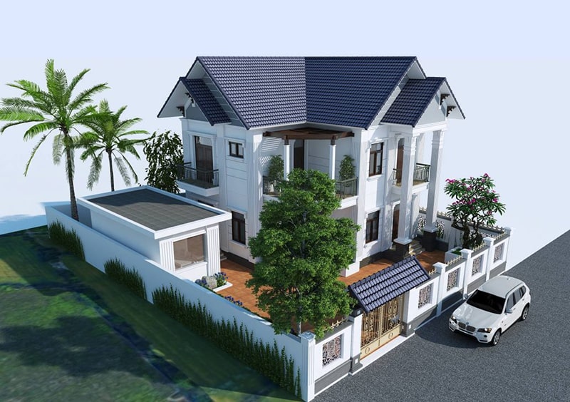 Mẫu biệt thự nhà vườn đẹp