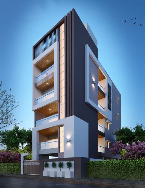 Mẫu nhà 2 mặt tiền kinh doanh
