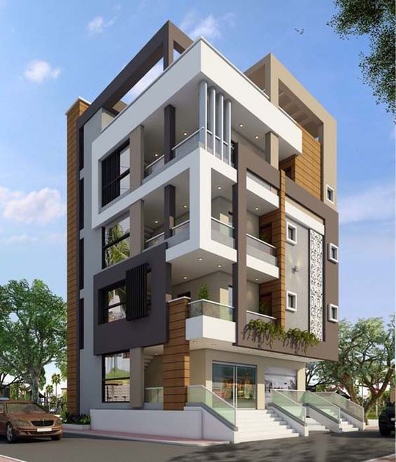 Mẫu nhà 2 mặt tiền kinh doanh