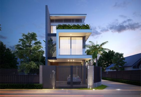 Mẫu nhà ống 3 tầng đẹp