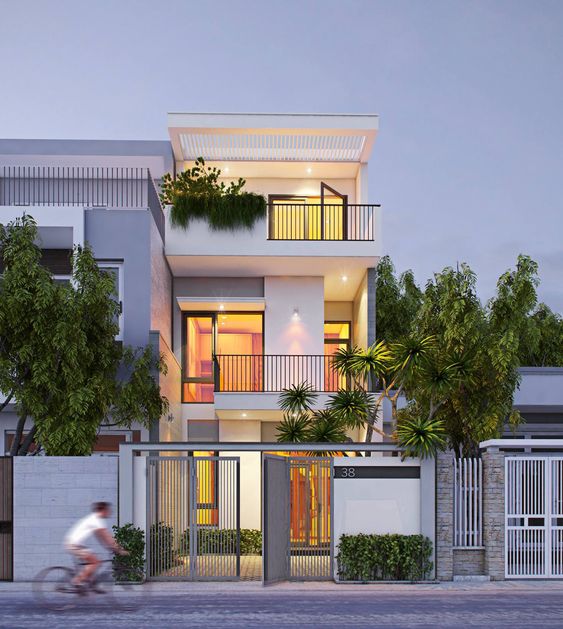 Mẫu nhà ống 3 tầng đẹp
