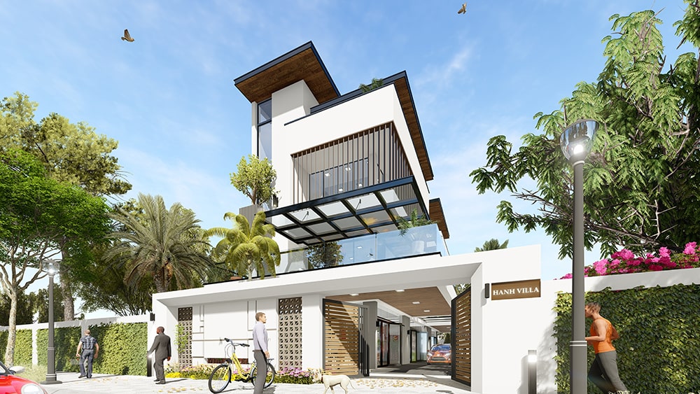 Thiết kế biệt thự hiện đại