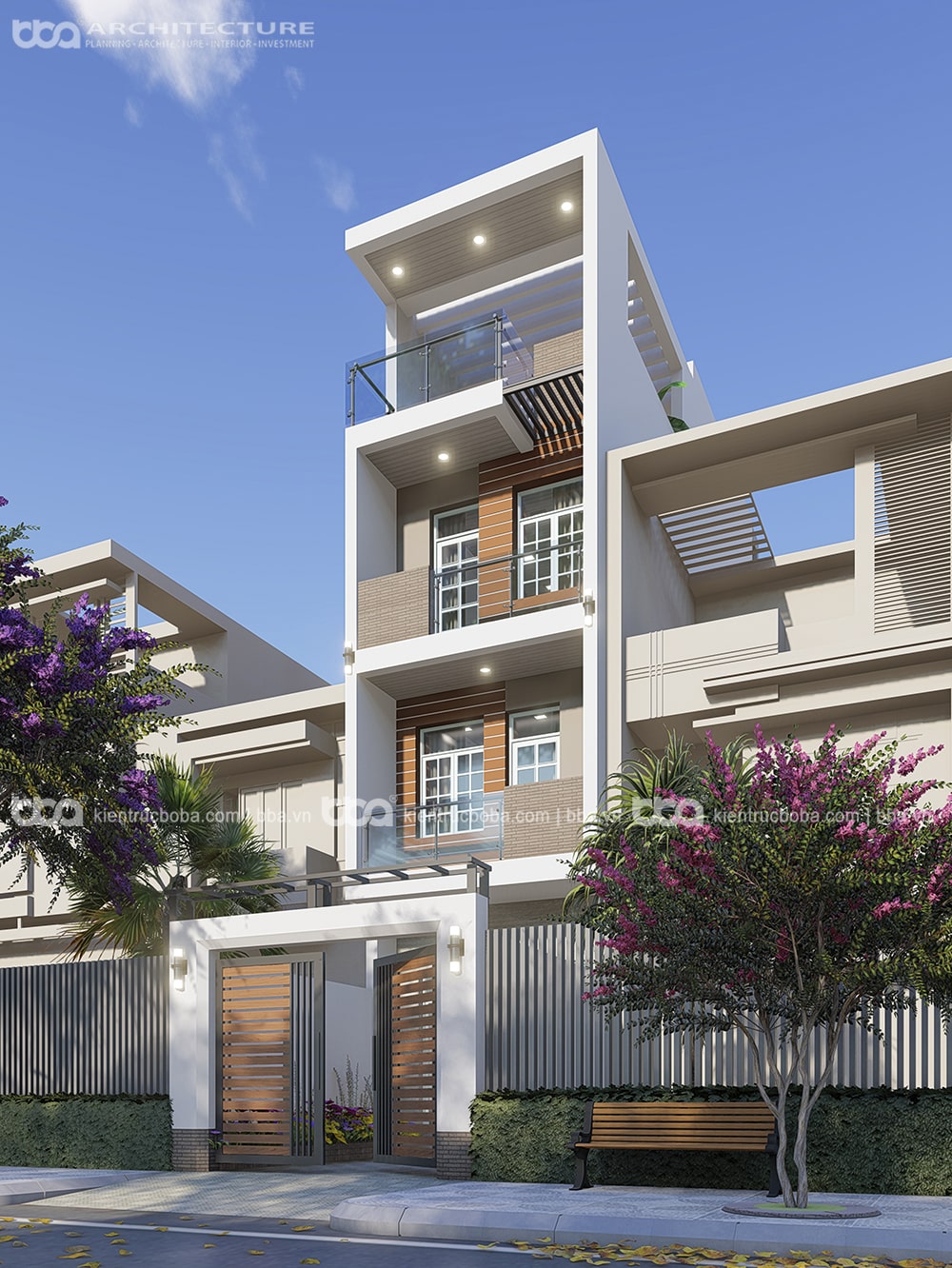 Thiết kế nhà phố hiện đại