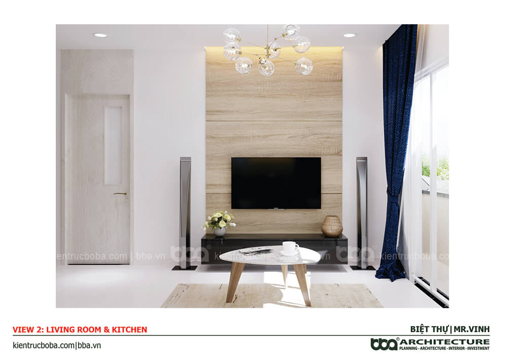 Biệt thự tân cổ điển 3 tầng 1 tum