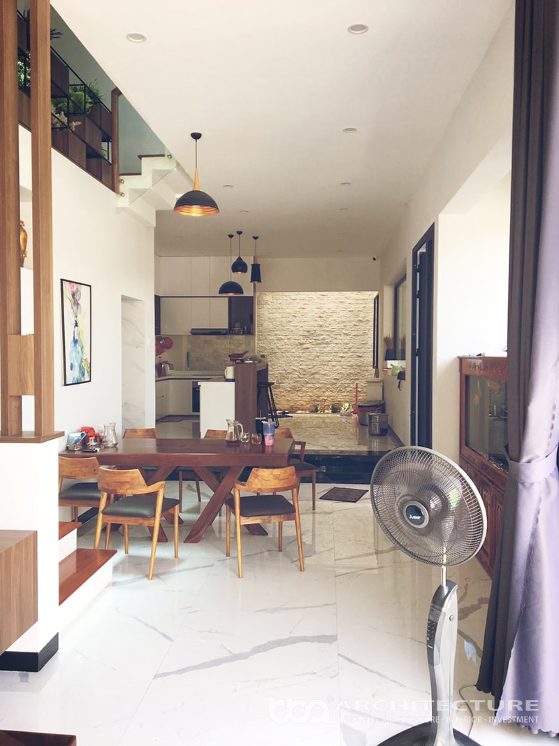 Thi công biệt thự phố 3 tầng hiện đại - Bình Thuận