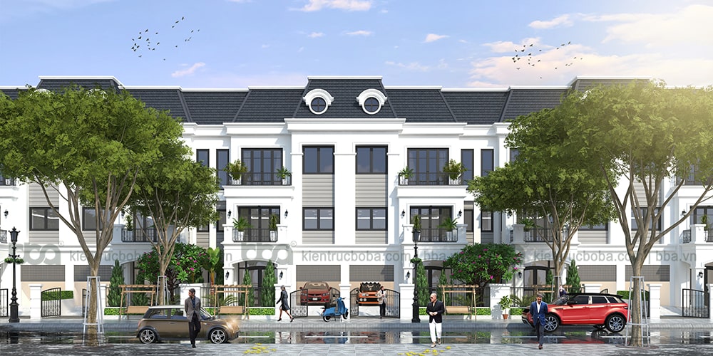 Thiết kế biệt thự liền kề