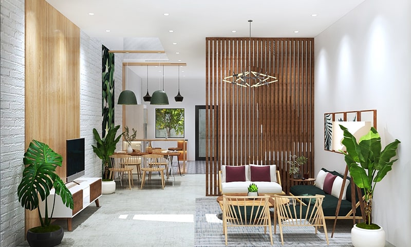 Thiết kế không gian sống xanh