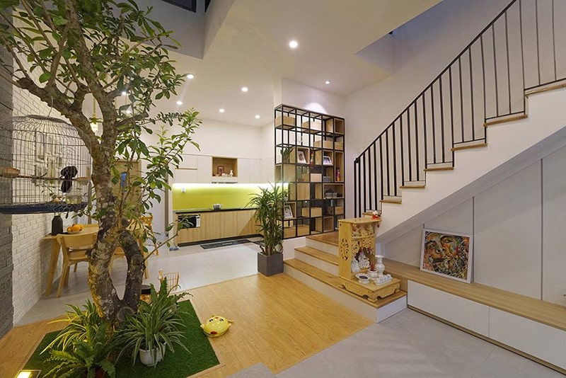 Thiết kế nhà ngang 6m dài 17m