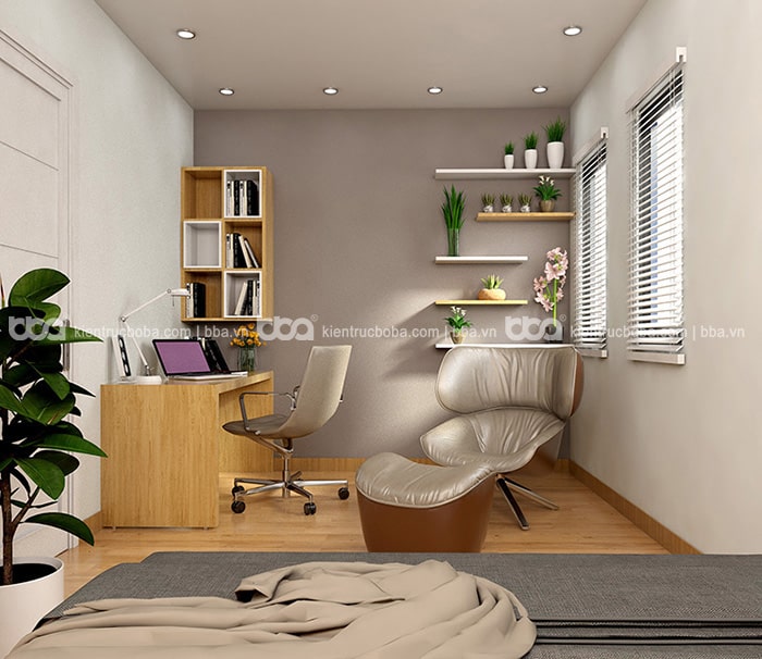 Thiết kế nội thất nhà 2 tầng 45m2