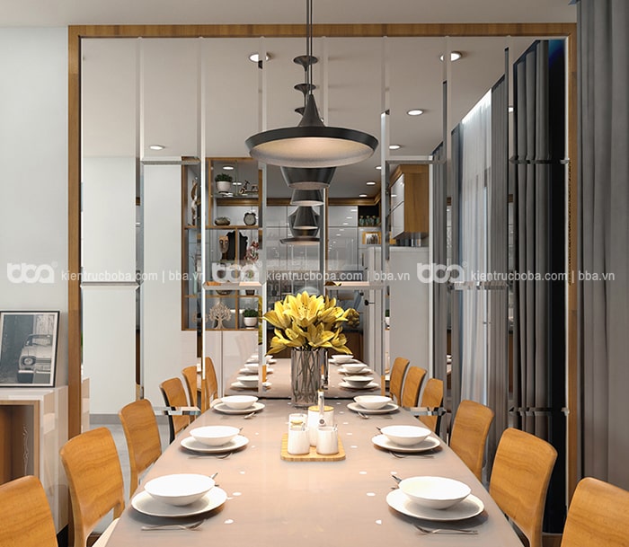 Thiết kế nội thất nhà 2 tầng 45m2