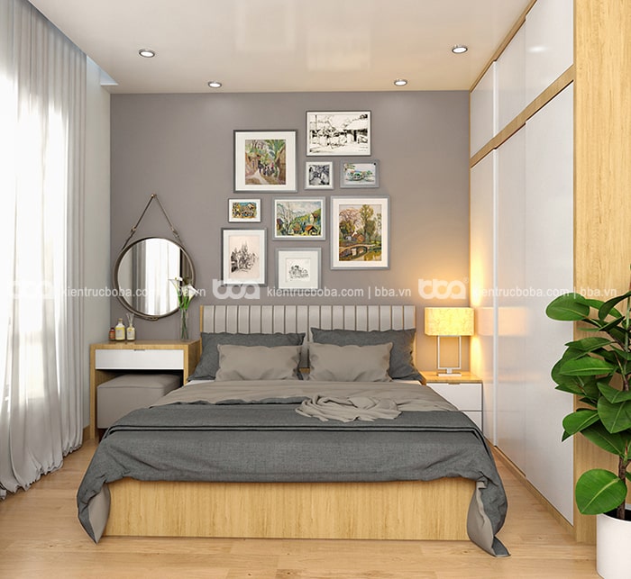 Thiết kế nội thất nhà 2 tầng 45m2