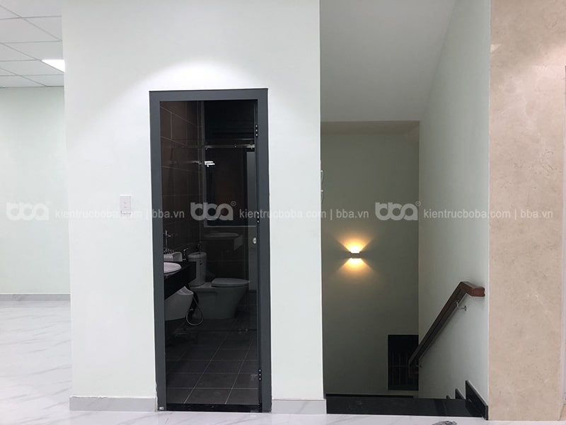 Mẫu thiết kế nhà phố có tầng hầm chìm