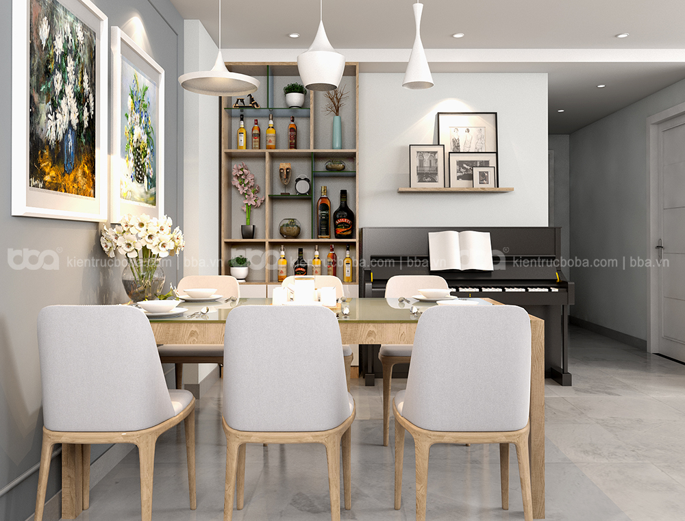 Thiết kế nội thất căn hộ chung cư Green Valey Quận 7