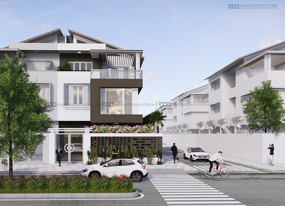 Mẫu thiết kế biệt thự 3 tầng đẹp