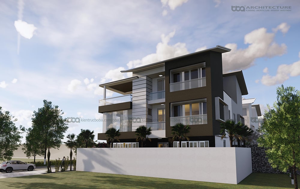 Mẫu thiết kế biệt thự 3 tầng đẹp