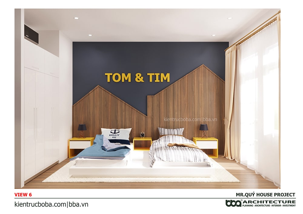 Thiết kế nội thất nhà nang 4m dài 15m