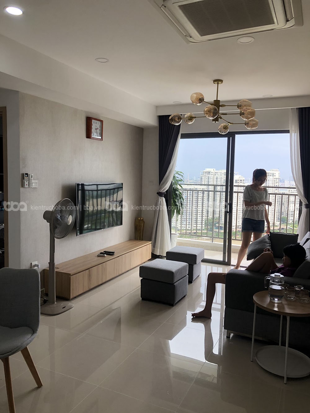 Thi công nội thất căn hộ chung cư The Sun Avenue | Mr. Trường | Quận 2