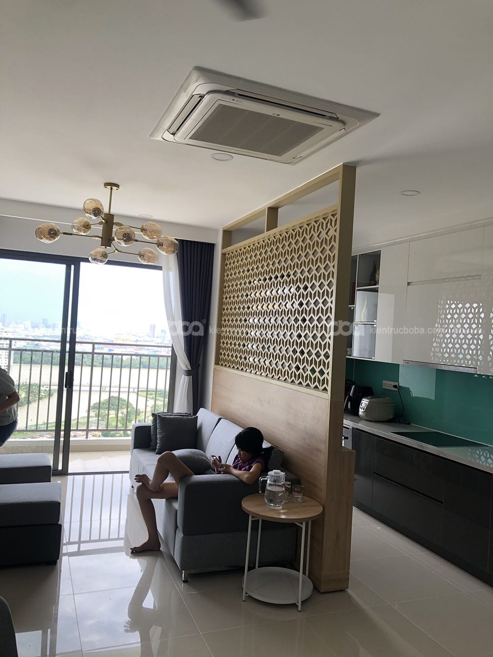 Thi công nội thất căn hộ chung cư The Sun Avenue | Mr. Trường | Quận 2