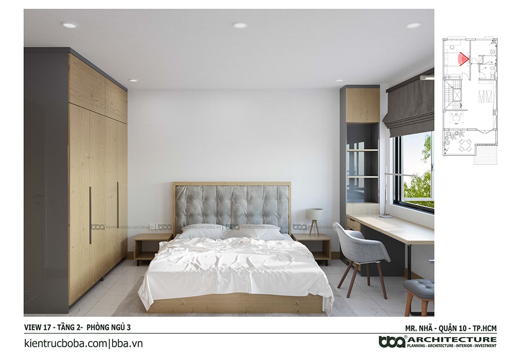 Thiết kế nội thất nhà Mr. Nhã | Quận 10 | Tp.HCM