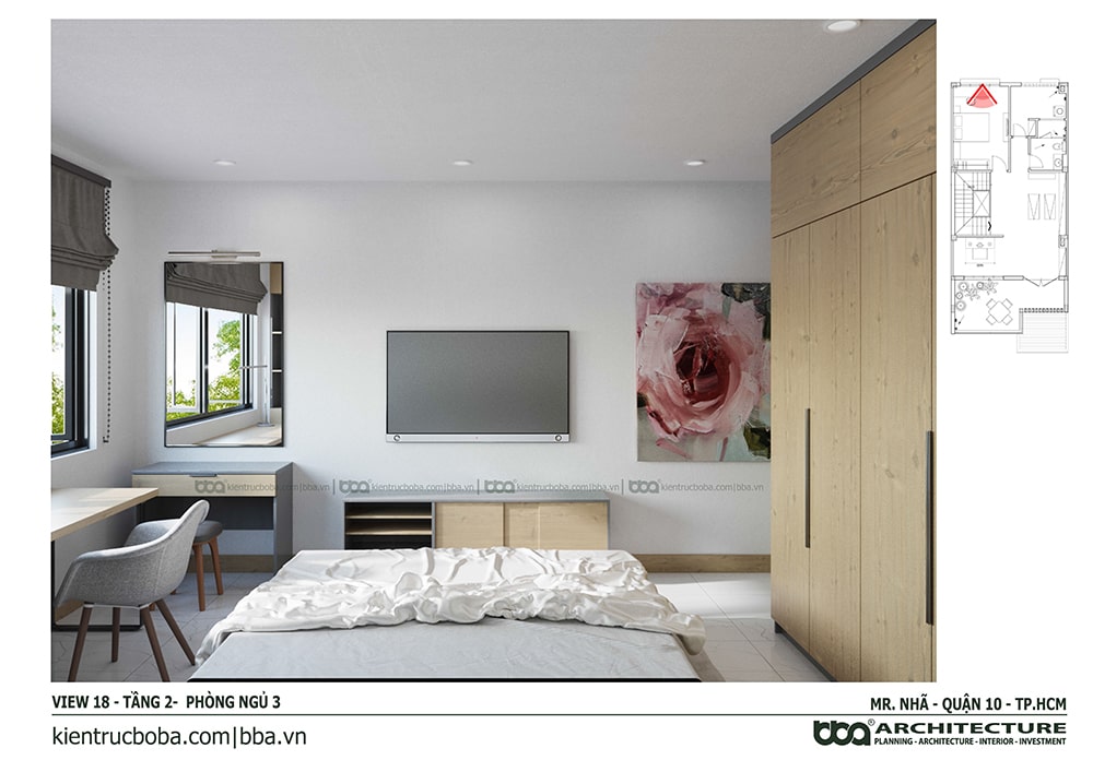 Thiết kế nội thất nhà Mr. Nhã | Quận 10 | Tp.HCM