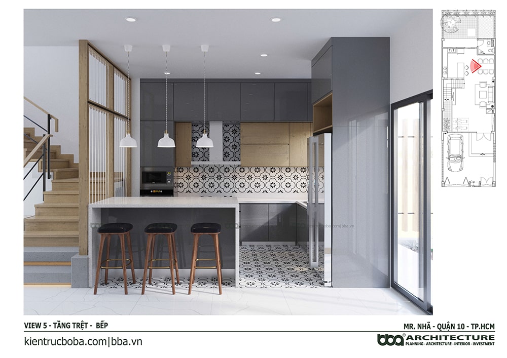 Thiết kế nội thất nhà Mr. Nhã | Quận 10 | Tp.HCM