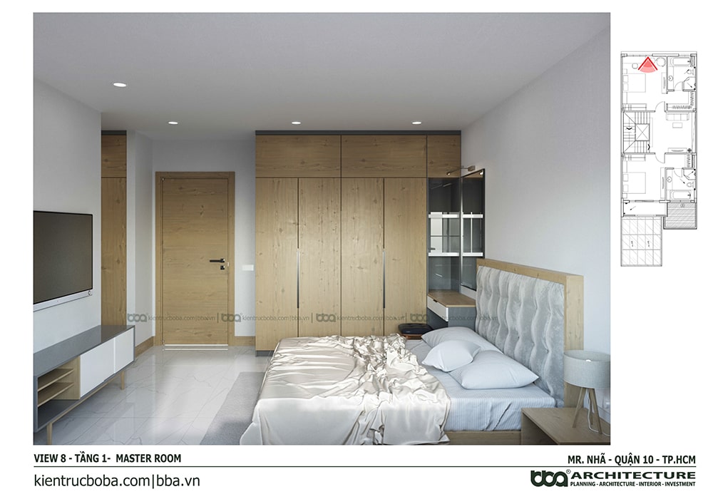 Thiết kế nội thất nhà Mr. Nhã | Quận 10 | Tp.HCM