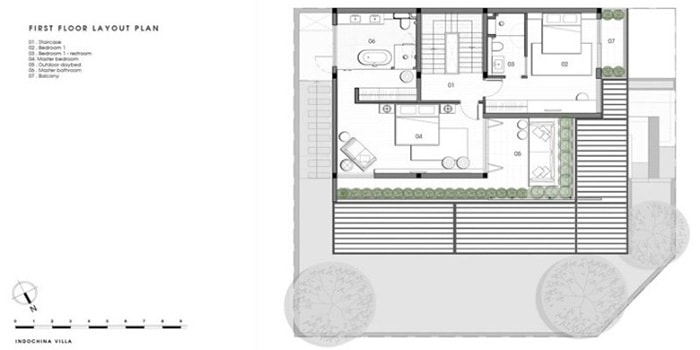 Biệt thự 3 tầng hiện đại