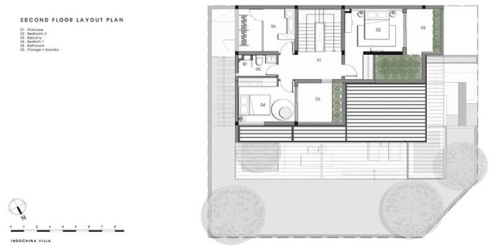 Biệt thự 3 tầng hiện đại